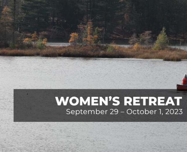 Women's retreat banner