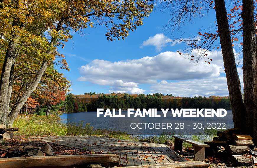 Fall Family Weekend InterVarsity Pioneer Camp Ontario
